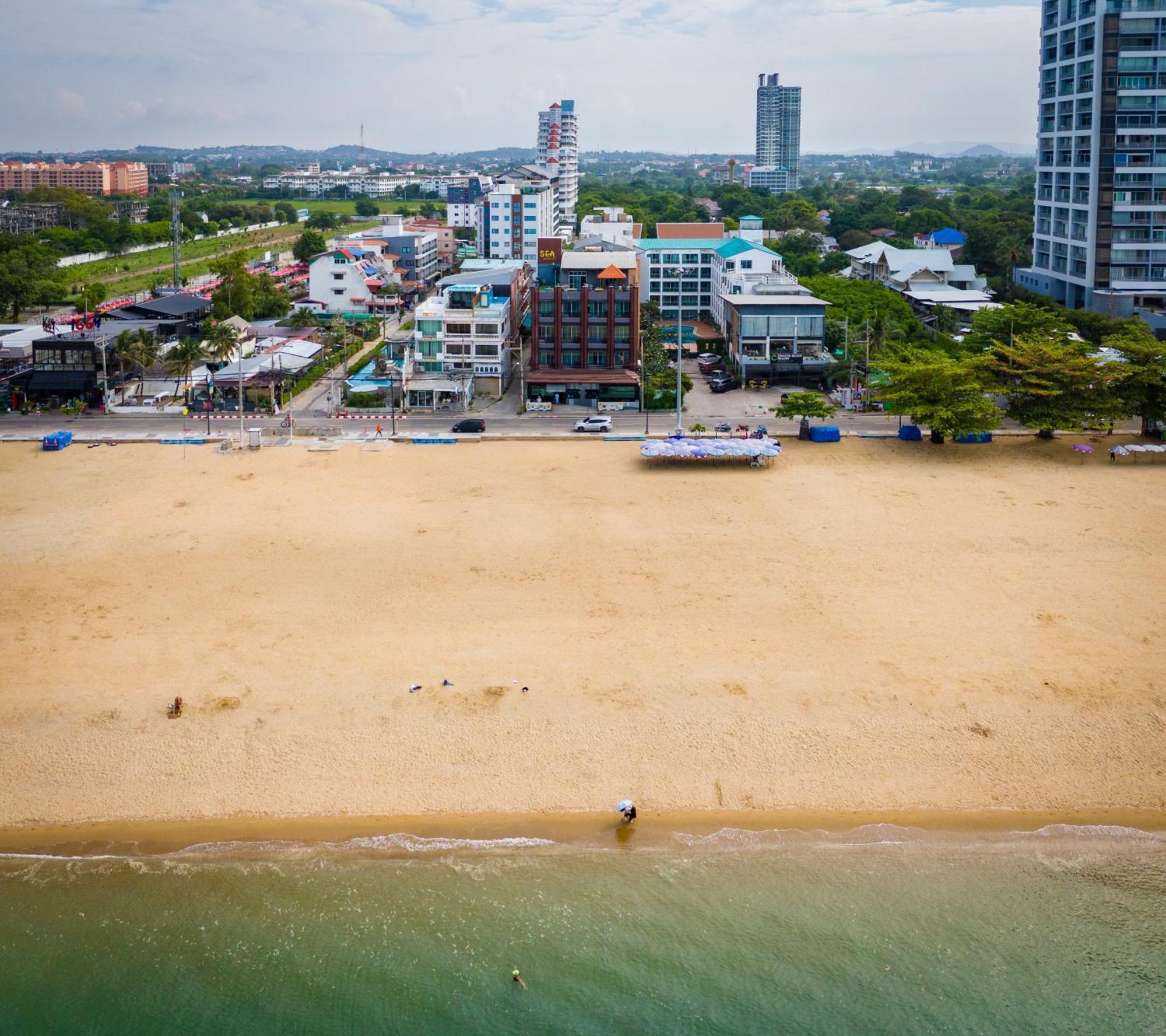 Seaside Jomtien Beach Pattaya Exterior foto